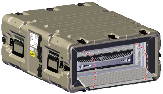 Rotating and Seating the Front EMI Filter Assembly