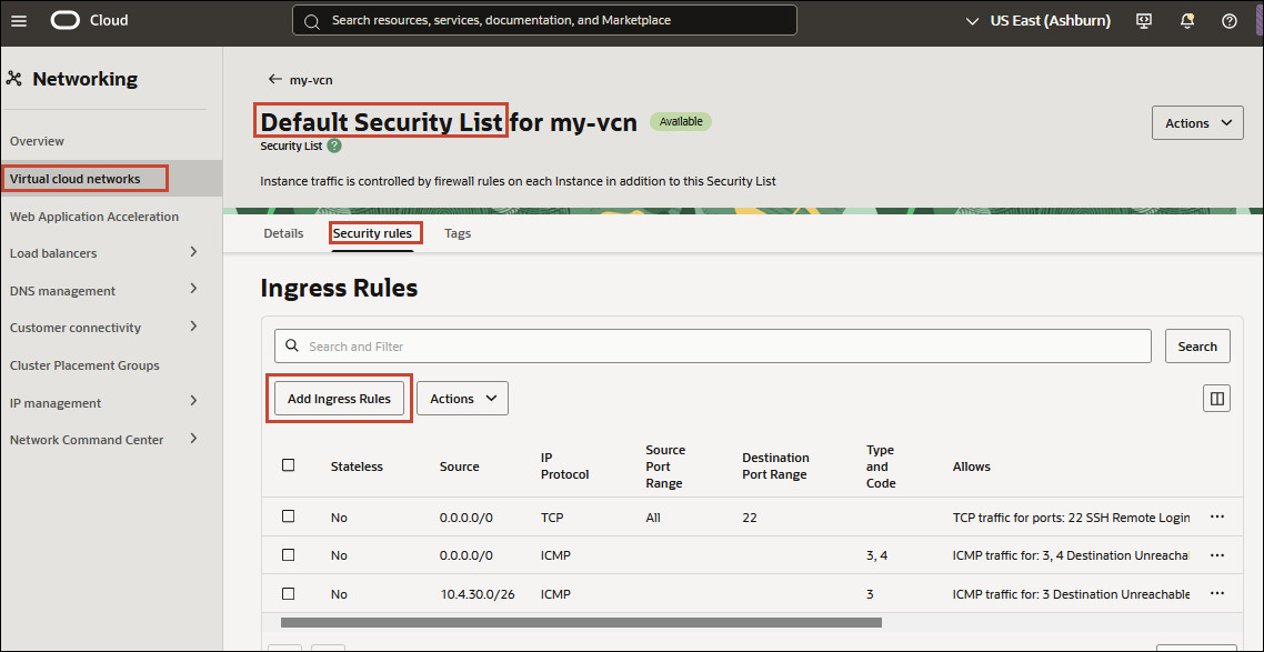 Description of uc1-securitylist.jpg follows Description of uc1-securitylist.jpg follows