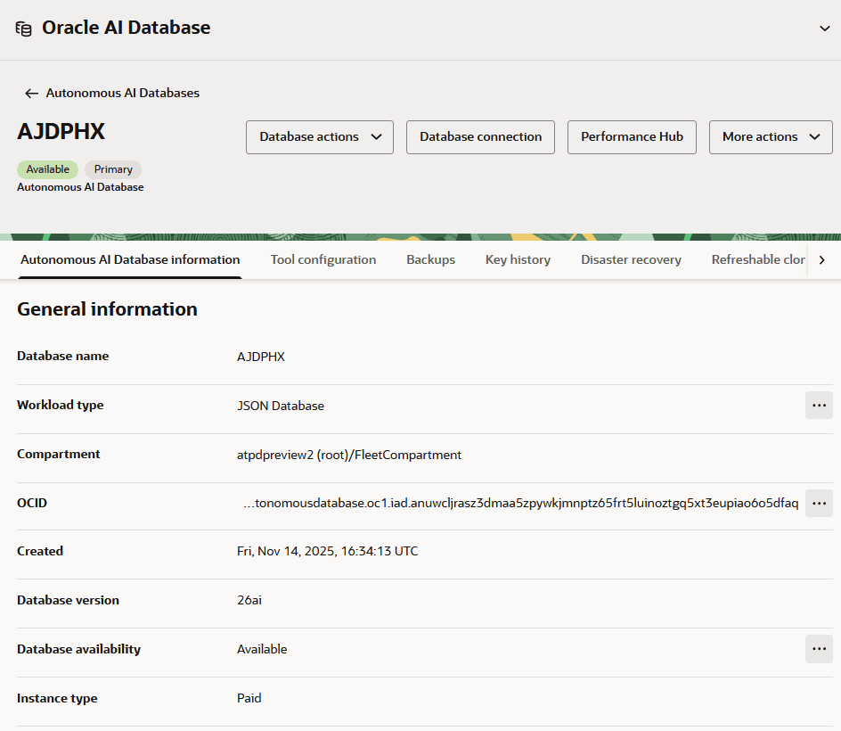 Description of adb_ajd_console_details.png follows