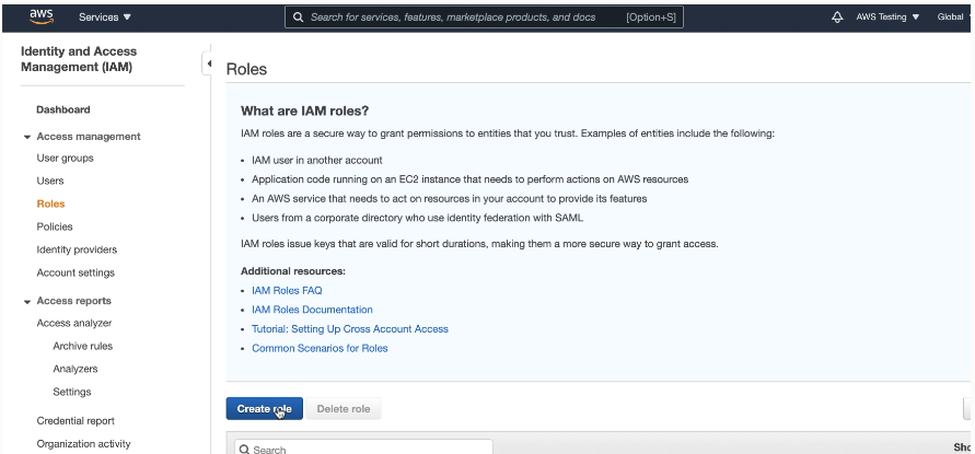 Description of arn_aws_create_role_button.png follows