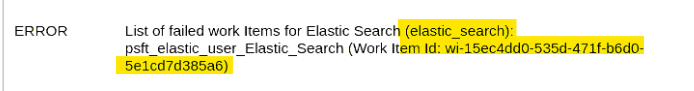 elastic search general error