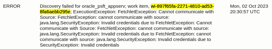 resource families validation error