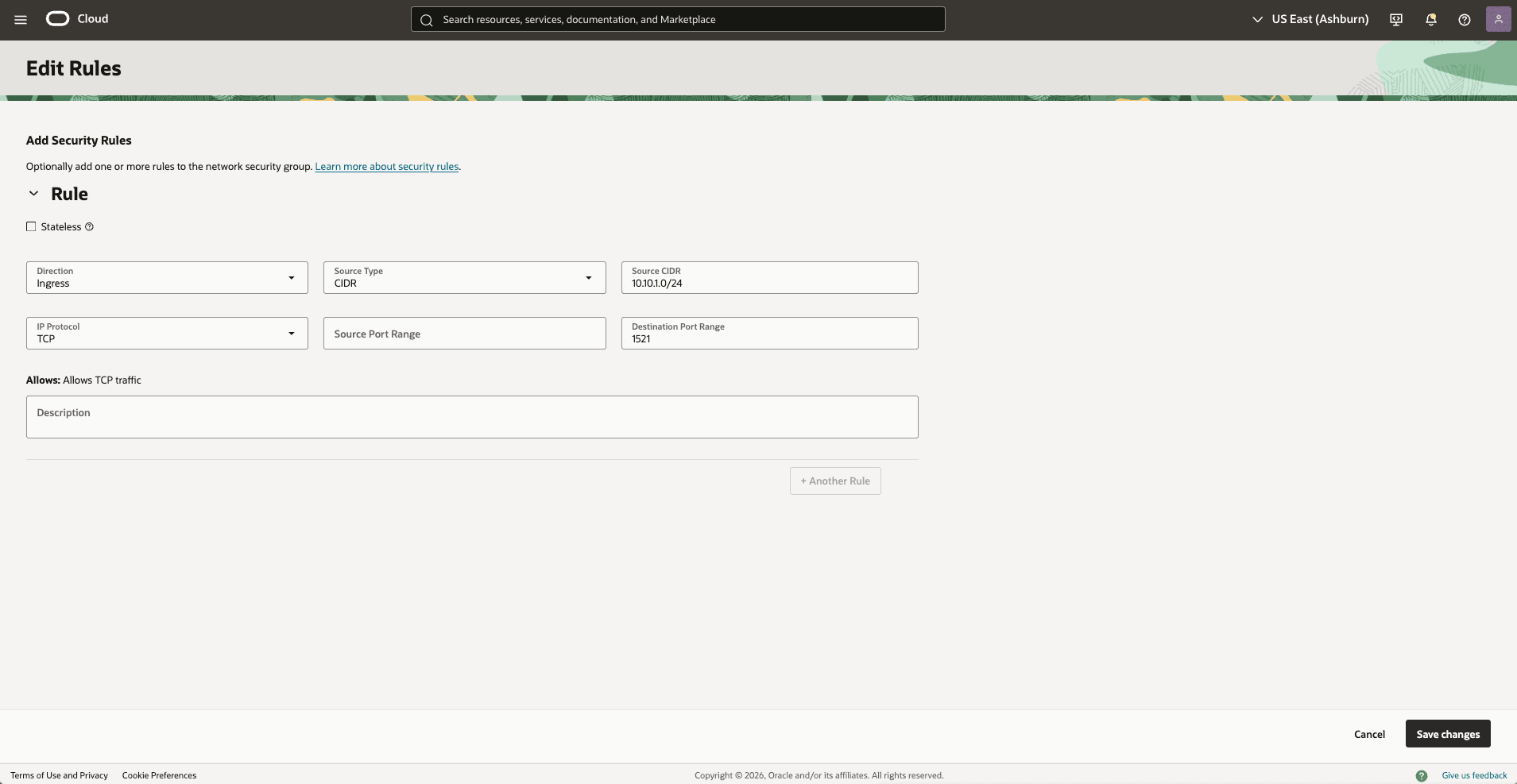This screenshot shows how to configure the network in the primary zone. This screenshot shows how to configure the network in the primary zone.