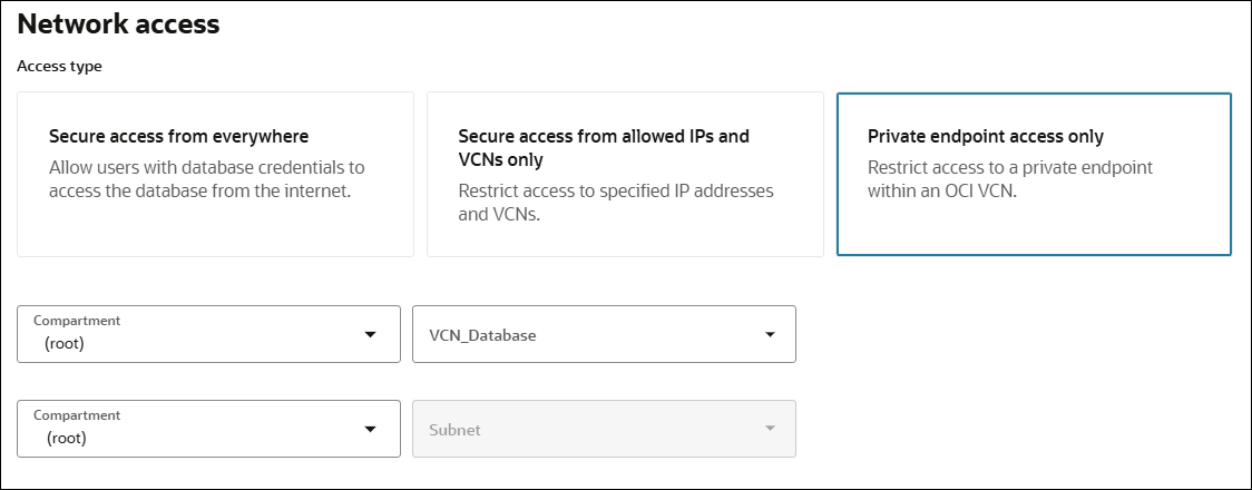 Description of adb_private_vcn.png follows Description of adb_private_vcn.png follows