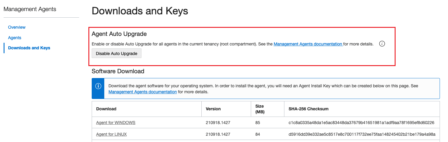 Disable Auto Upgrade Disable Auto Upgrade