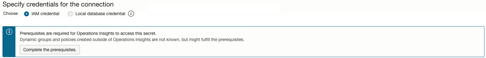 IAM Credential IAM Credential