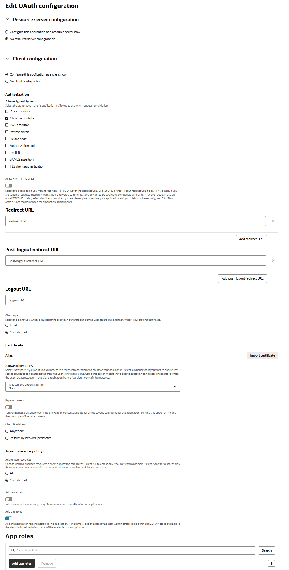 rbac-edit-oauth-config-identity-domain.pngの説明が続きます